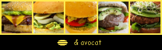 lien recette hamburger avec avocat